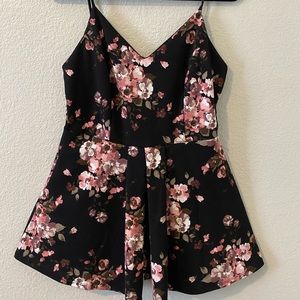 Floral romper